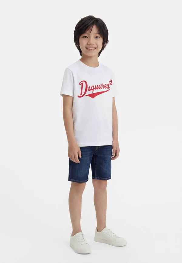 Футболка унисекс с принтом Dsquared2, White