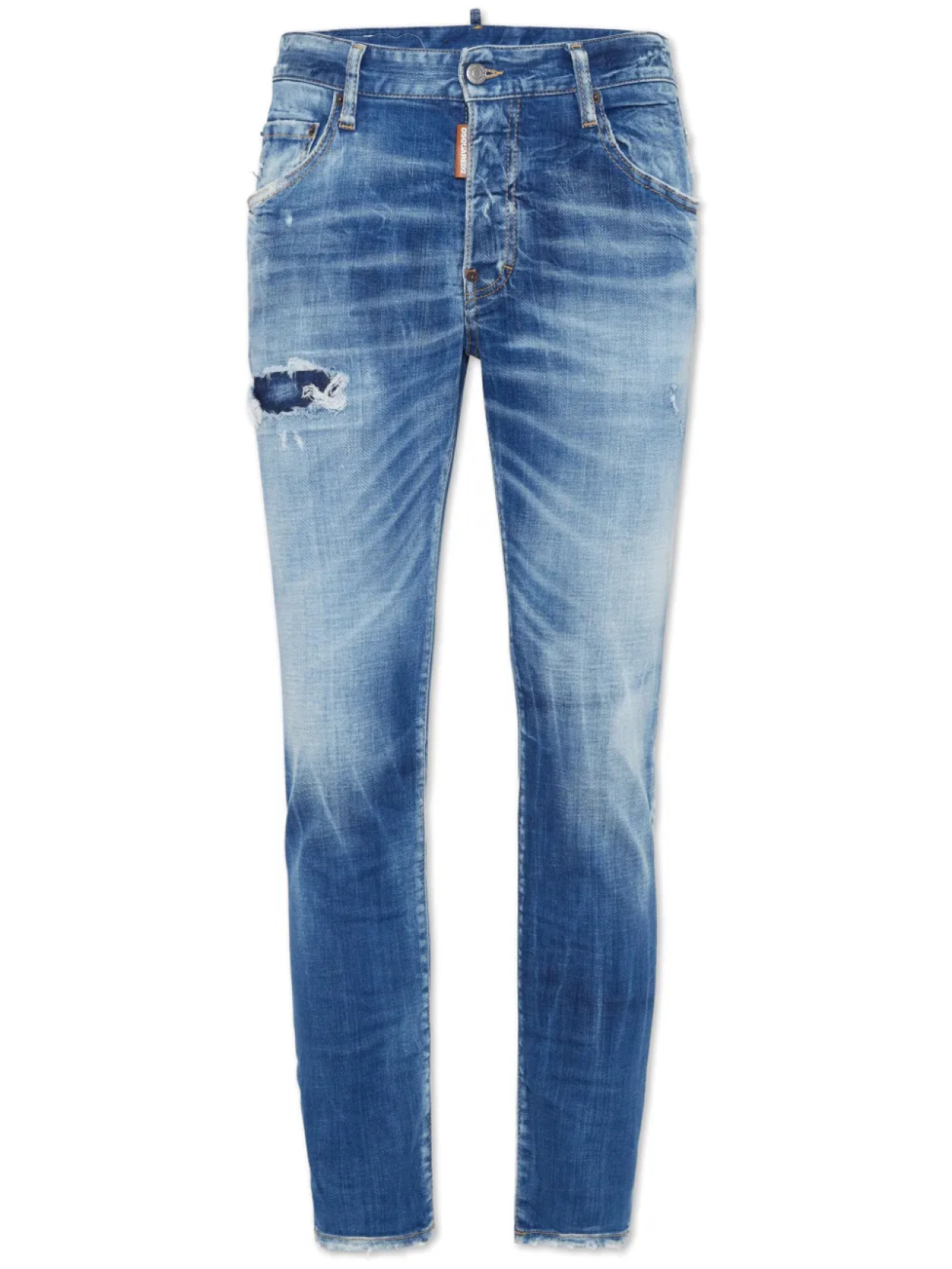

DSQUARED2 джинсы скинни, синий