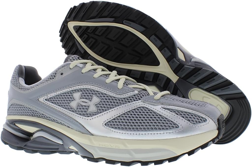 Кроссовки унисекс Under Armour HOVR Apparition RTRFTR TC, Grey/Cloud White-Grey — фото 2
