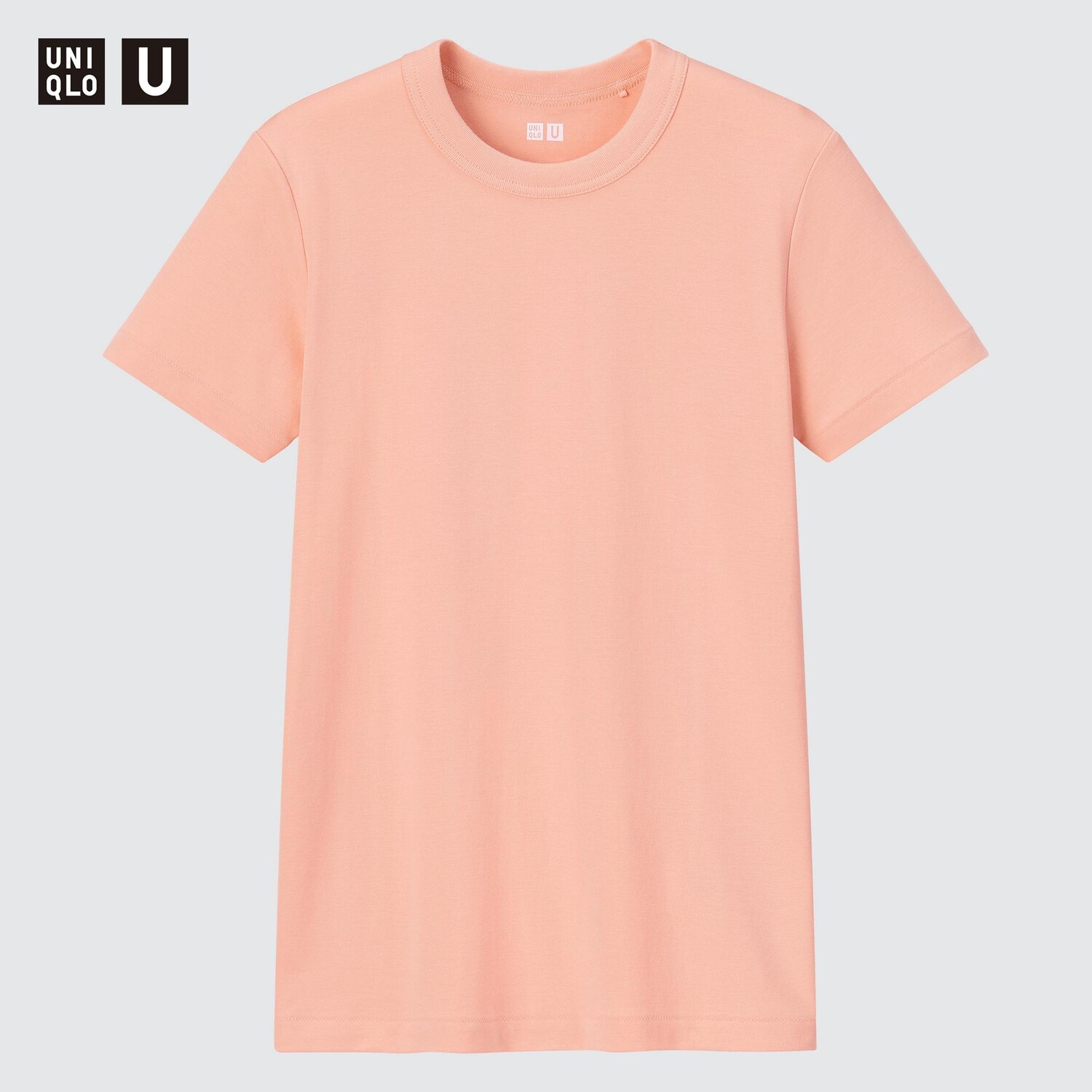

Футболка Uniqlo U-образной формы, розовый