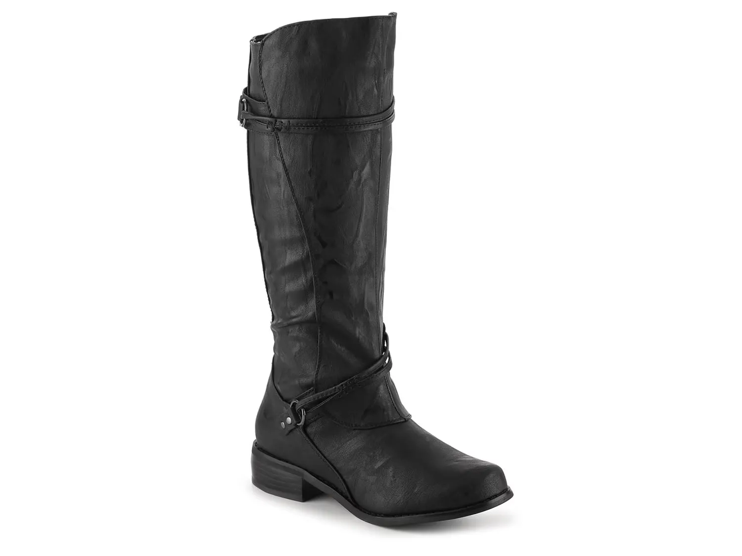 Сапоги Harley Wide Calf Riding Boot Journee Collection, черный