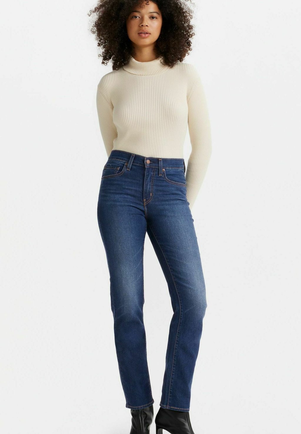 

Джинсы облегающего кроя 724 HIGH RISE STRAIGHT Levi's, цвет Western White-0304