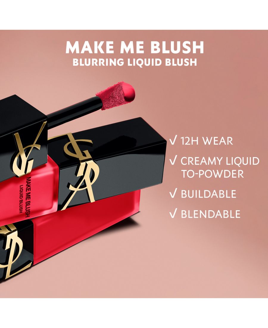 Жидкие румяна Make Me Blush Yves Saint Laurent, цвет 57 coral clash — фото 3