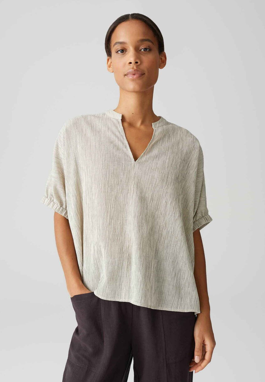 

Блуза BOXY FIT CRASH OPUS, бежевый