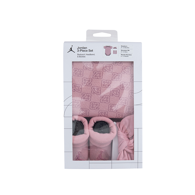 Jordan Подарочная коробка для малышей pink для младенцев и детей ясельного возраста — фото 4