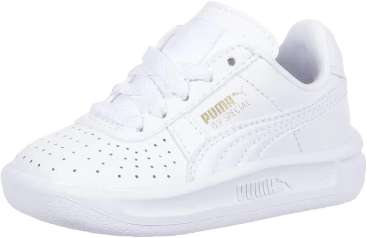 Кроссовки детские PUMA, цвет Puma White-puma Team Gold