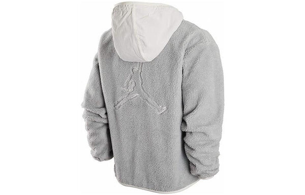 Толстовка Air Jordan Brand Patch Zipper Hoodie Men's Light Blue, синий — фото 2