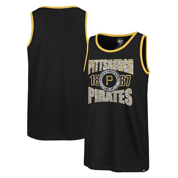 

Мужская футболка '47 Pittsburgh Pirates Franklin черная Unbranded