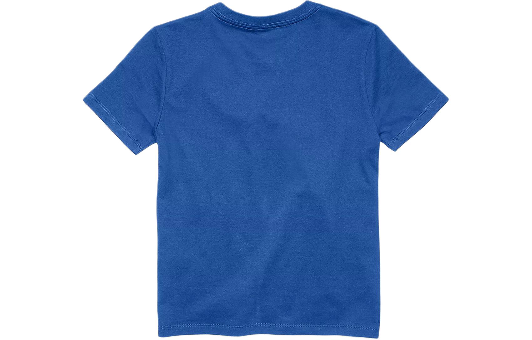 Tommy Hilfiger Футболка с круглым вырезом Kids' Blue — фото 4