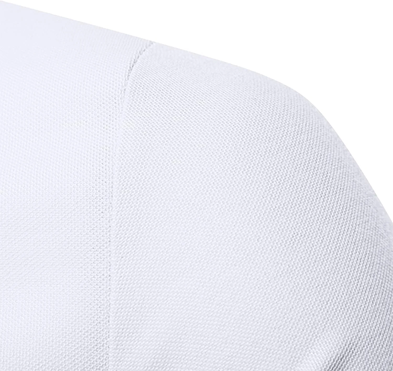 Мужская рубашка Slim Fit с длинным рукавом и молнией на четверть — фото 4
