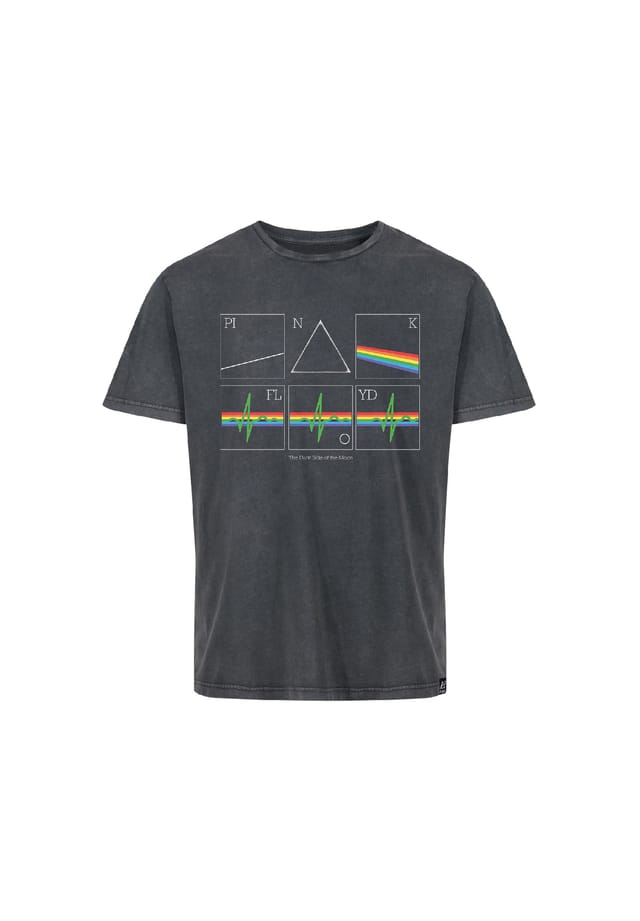 

Футболка pink floyd periodic dark side of the moon с модным принтом альбома pink floyd Re:Covered, черный