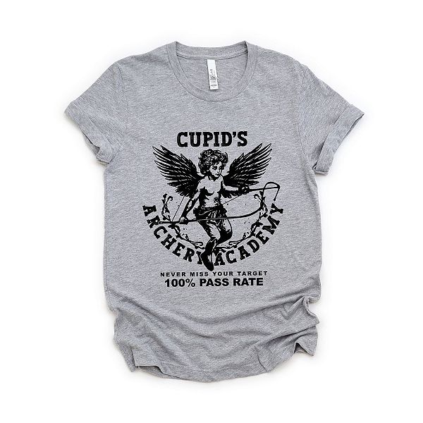 

Футболка с принтом Cupid's Archery Academy Simply Sage Market, Heather Grey, Серый, Футболка с принтом Cupid's Archery Academy Simply Sage Market, Heather Grey
