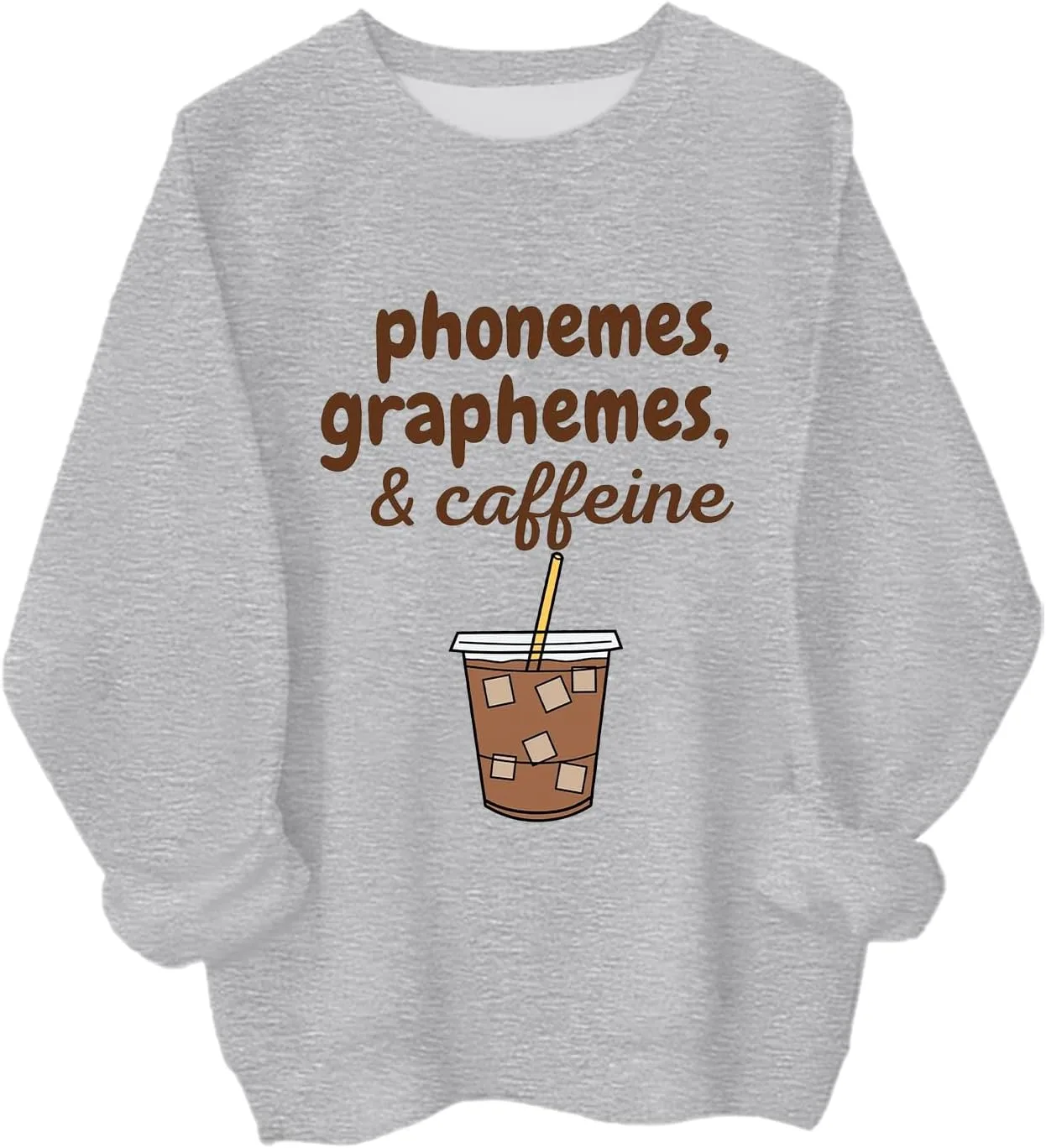 

Phonemes Graphemes And Caffeine Sweatshirt Phonemes Graphemes And Caffeine Hoodie TrueSHE