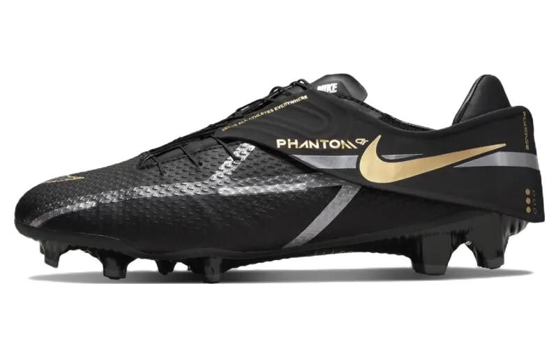 

Футбольные бутсы Phantom GT мужские низкие черные/золотые Nike