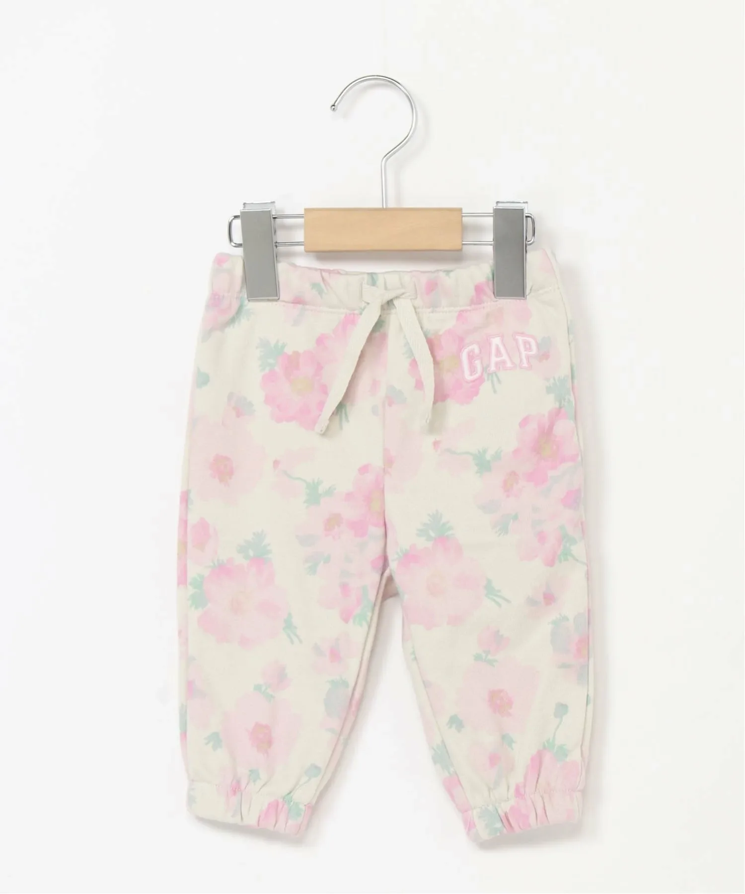 (K)babyGap Свободные спортивные брюки из французской махровой ткани с логотипом GAP, SP PRIMROSE FLORAL — фото 4