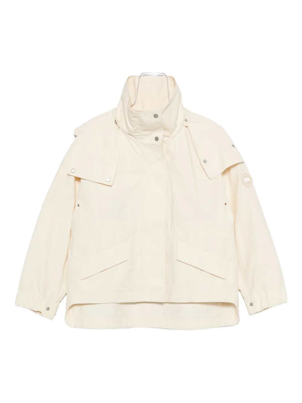 

Пальто-парка с высоким воротом Canada Goose, нейтральный