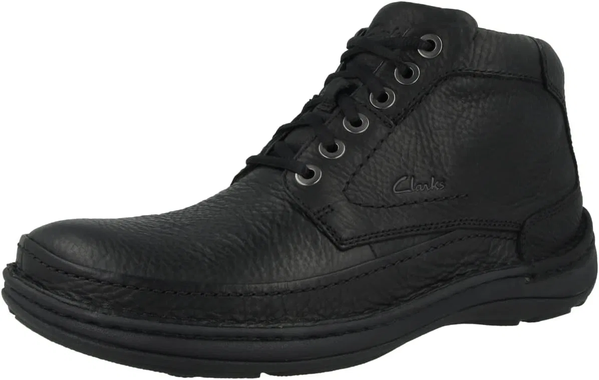 Мужские ботинки Clarks Nature Lite Chukka, черный — фото 4