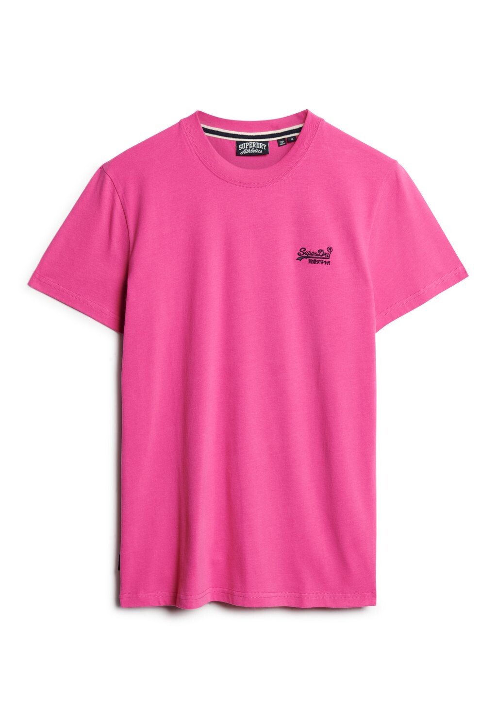 Футболка базовая VINTAGE LOGO EMB Superdry, цвет echo pink — фото 4