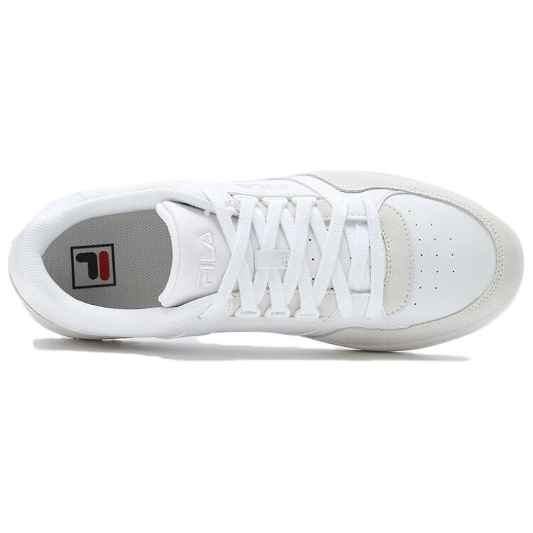 Кроссовки FILA Targa Skateboarding Shoes Men Low-top White, белый — фото 3