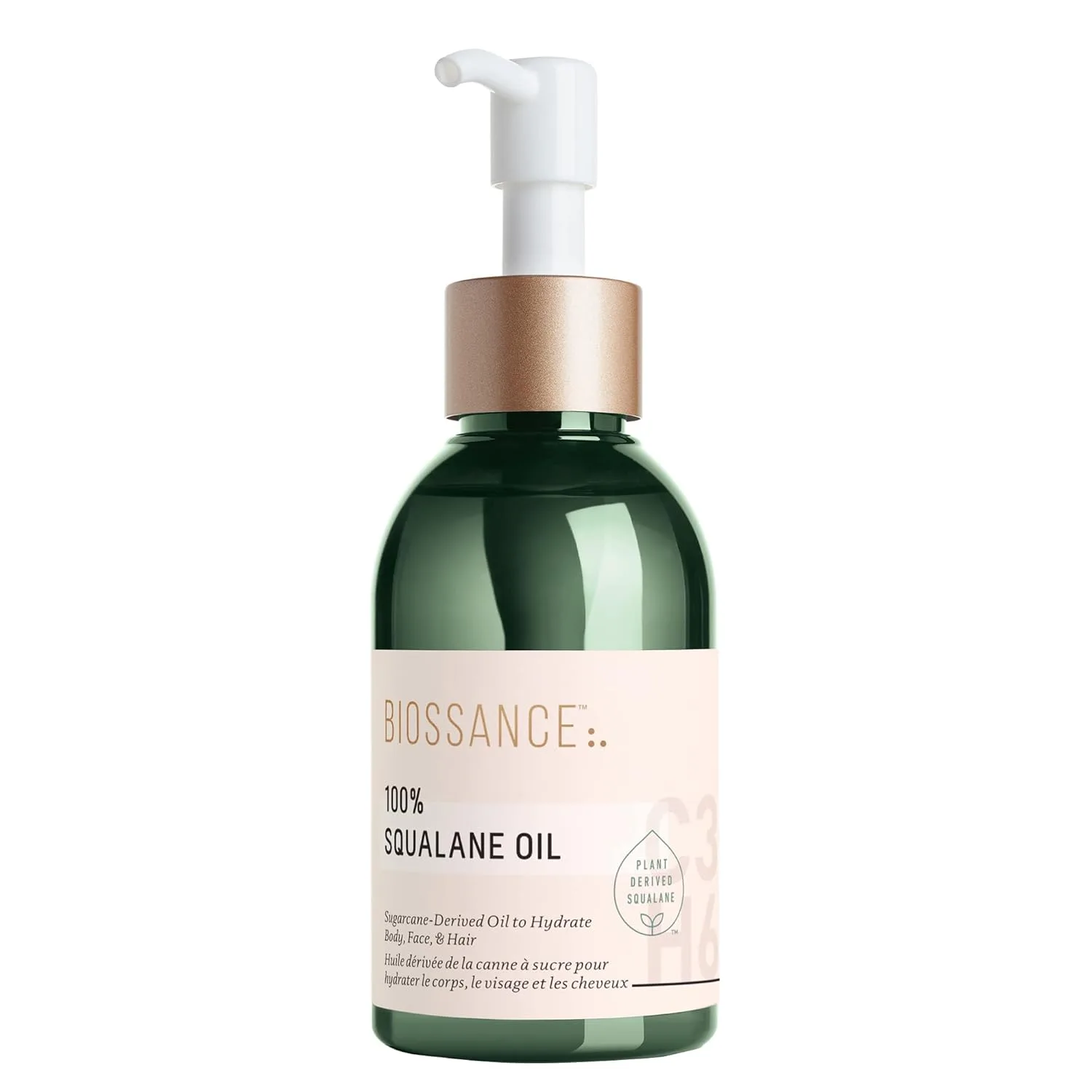 Масло для лица Biossance — % Squalane Oil - увлажняющее и тела, быстро впитывается, подходит для жирной кожи и, 100 мл