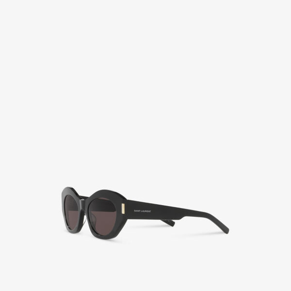 Солнцезащитные очки в оправе «кошачий глаз» Sl639 из ацетата Saint Laurent, черный — фото 3