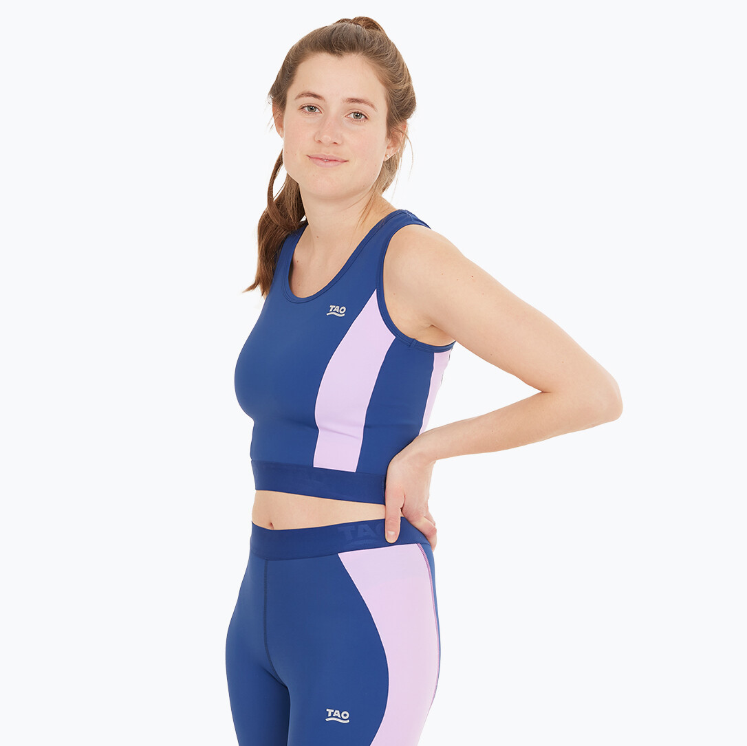 

Спортивная футболка TAO Lauftop MOANA, темно синий