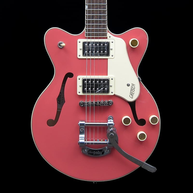 

Электрогитара Gretsch G2655T Streamliner Center Block Jr. Double-Cut with Bigsby, Laurel Fingerboard, Coral