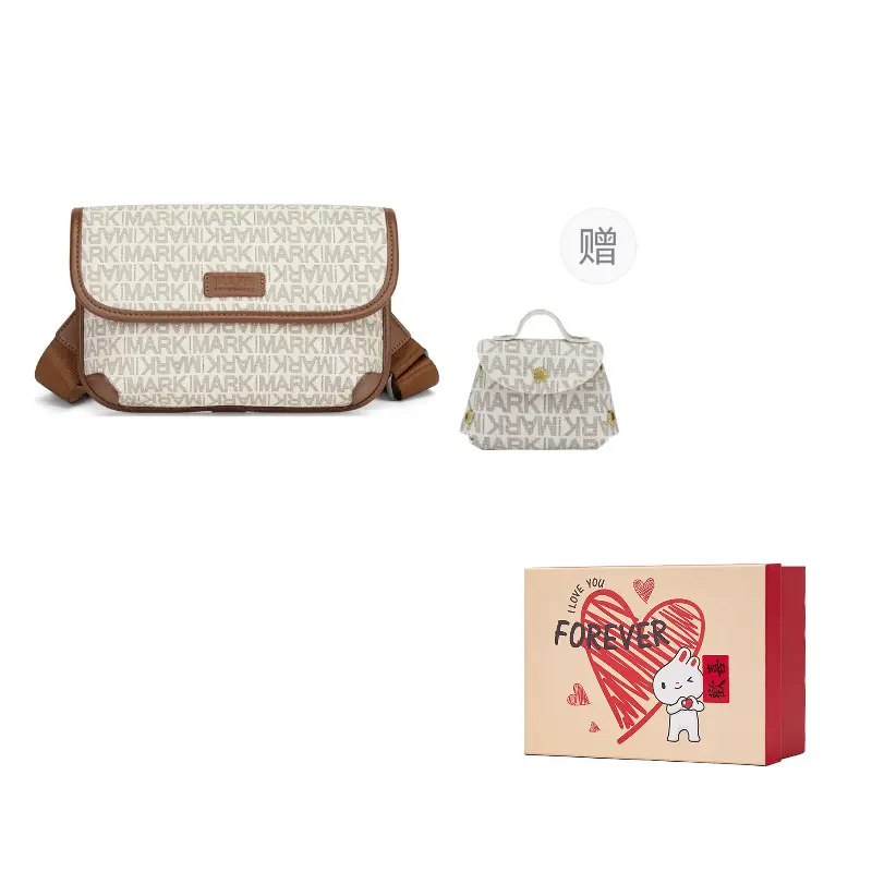 

FAIRWHALE Синтетическая кожаная наплечная сумка через плечо поясная сумка конверт, Ecru