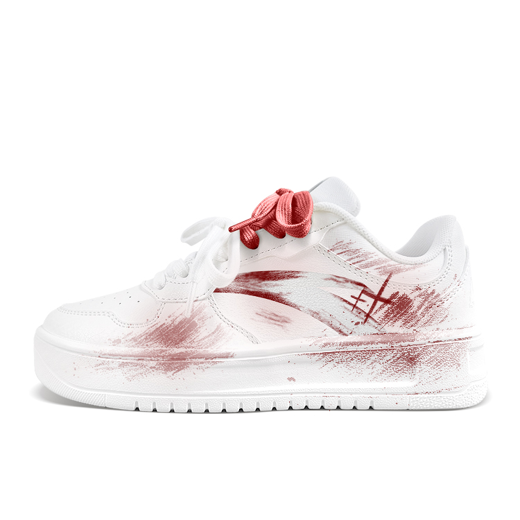 

Life Collection Slip Resistant Abrasion Resistant Low top Skateboard Shoes Unisex ANTA, красный