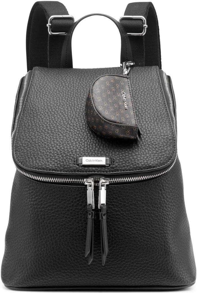 

Рюкзак-органайзер Calvin Klein Zulle, черный/серебристый, один размер, Black/Silver