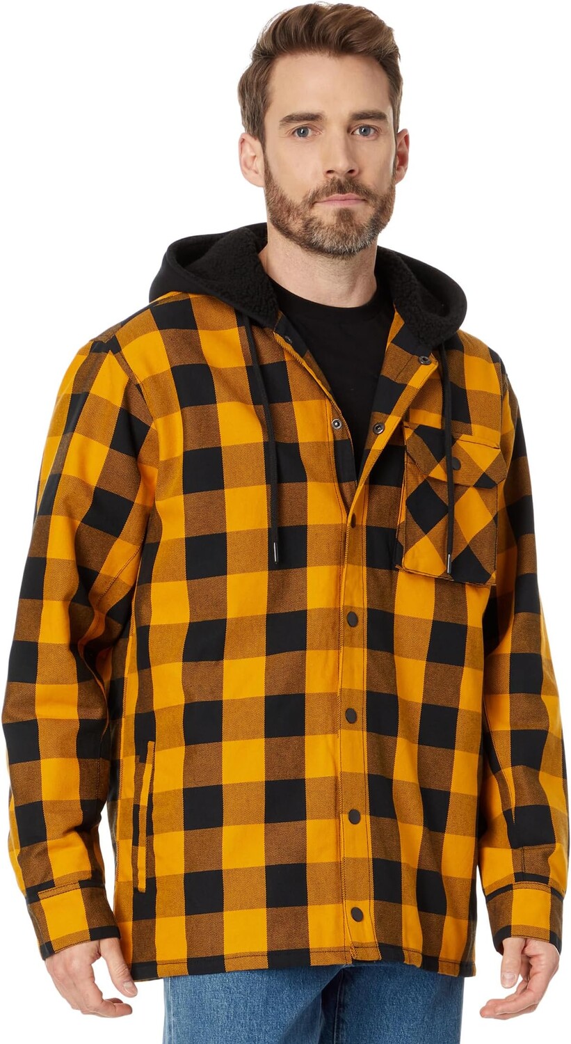 

Куртка Bear Cozy Hooded Jacket Oakley, цвет Amber Yellow/Black Check