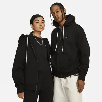 

Худи Nike Solo Swoosh, черный/белый