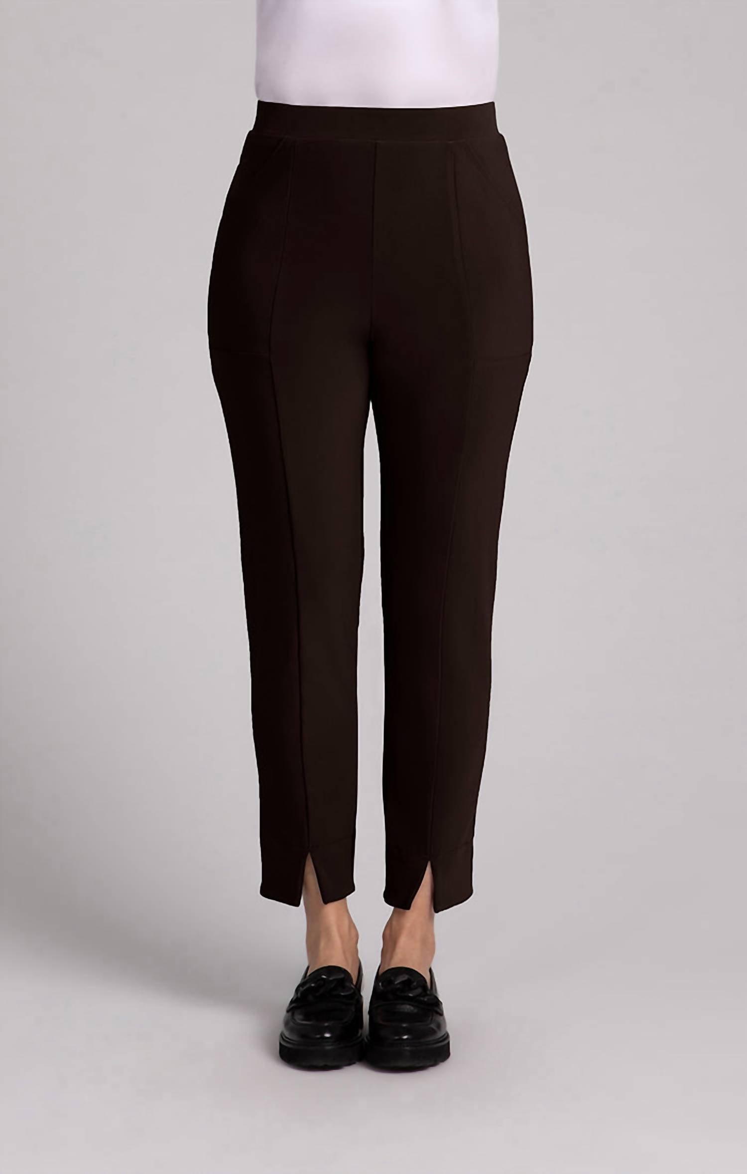 

Брюки Hepburn Ankle Pant цвета шоколада Sympli, цвет chocolate