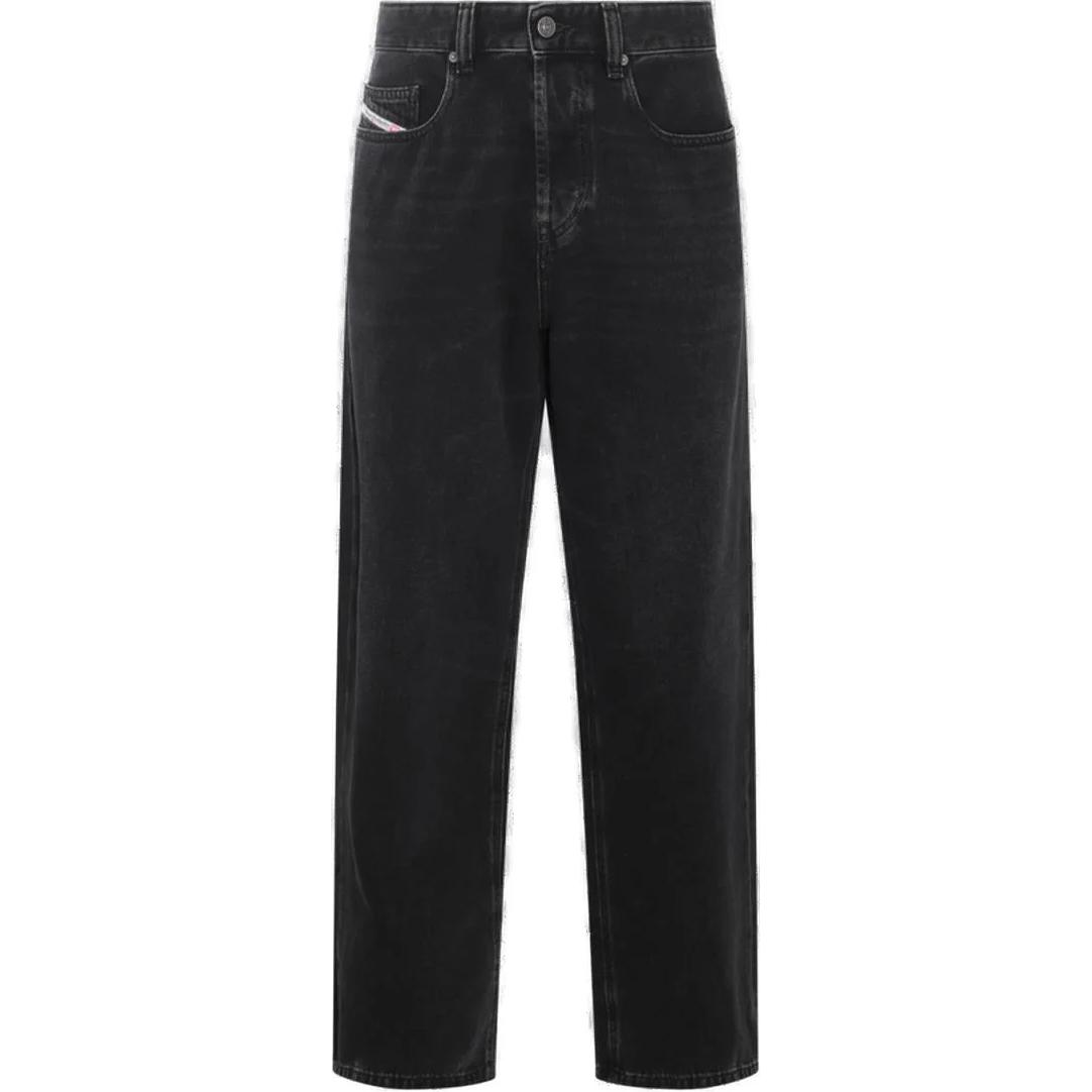 

2001 D Macro Прямые Джинсы DIESEL, Черный