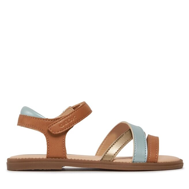 

Сандалии Geox J Sandal Karly Girl J5235D 054AJ C5BF3 S Biscuit/Sage, бежевый