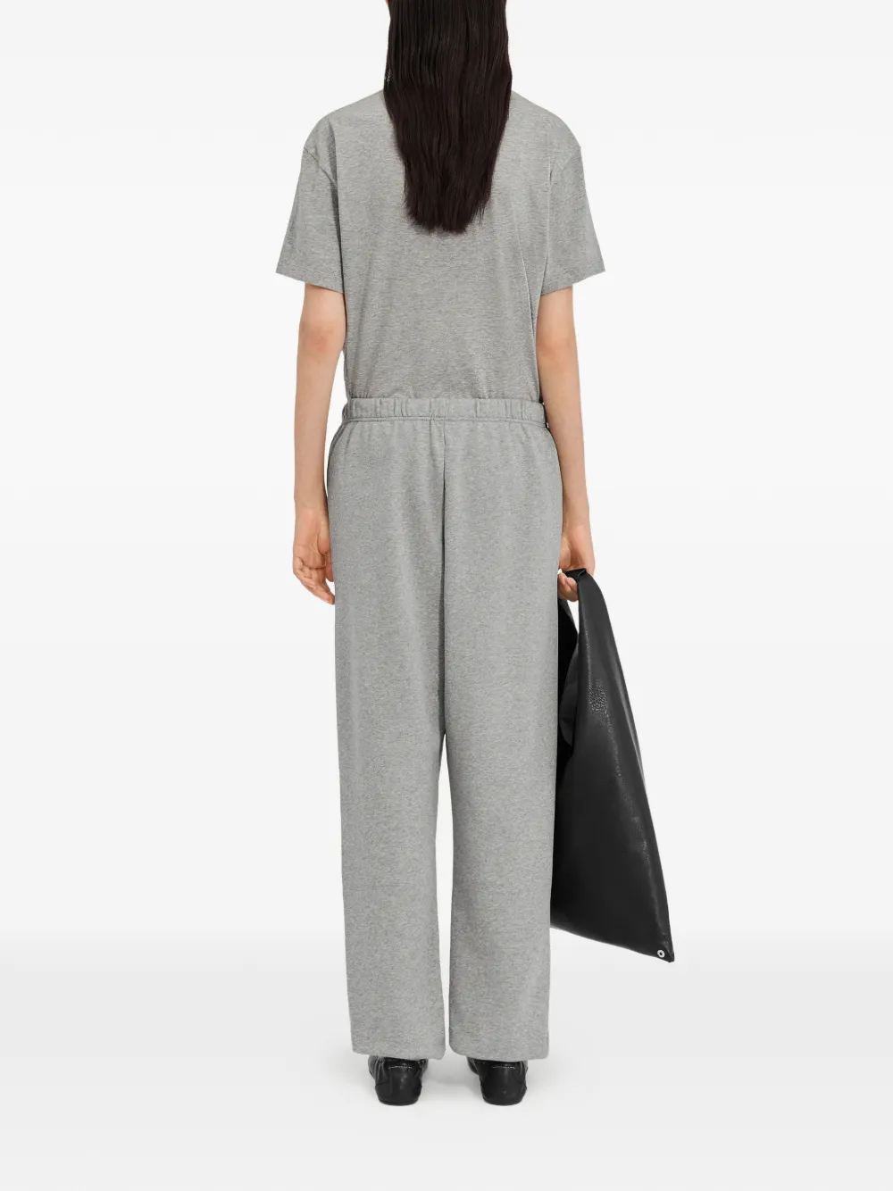 Спортивные брюки с нашивкой-лейблом Mm6 Maison Margiela, серый — фото 4