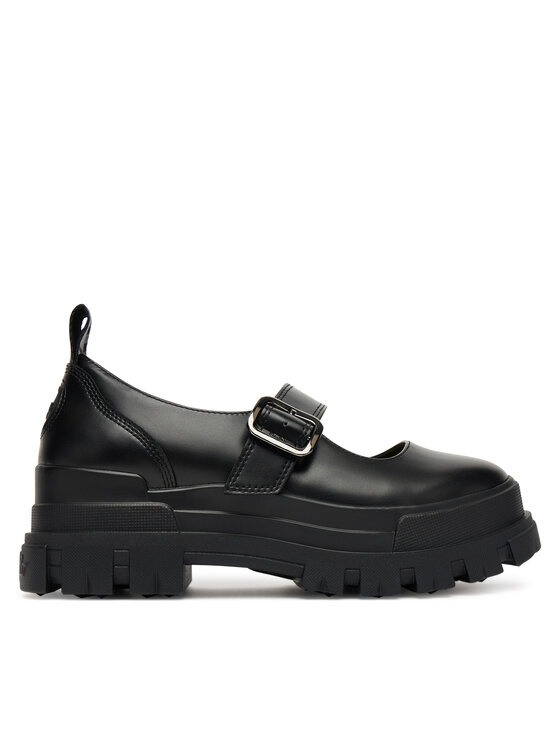 Полуботинки Aspha Loafer Buckle Os 1620046 Buffalo, чёрный