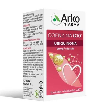 

Коэнзим Q10 45 капсул - Пищевая добавка Arkopharma