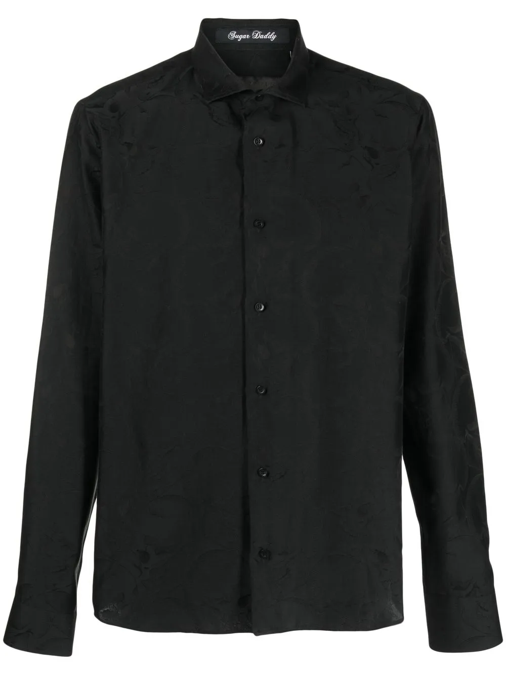 

Жаккардовая рубашка Philipp Plein, черный