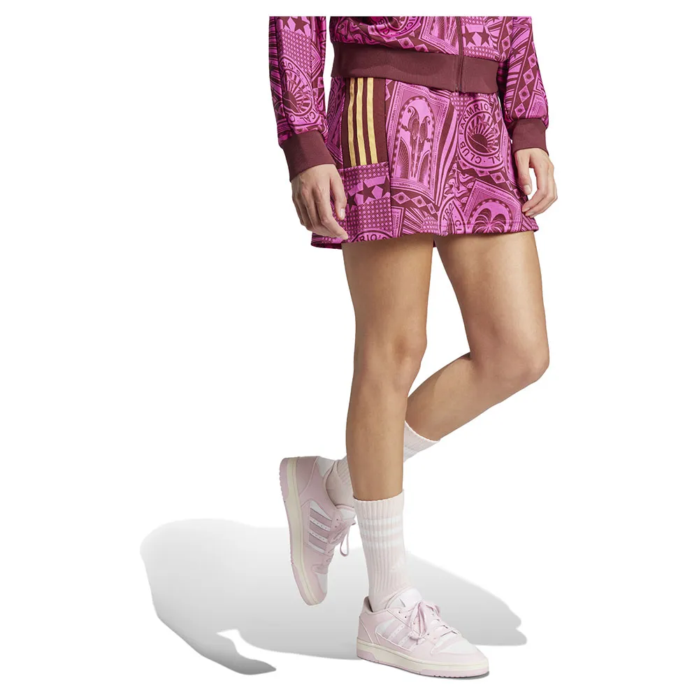 Юбка adidas X Farm skirt, розовый — фото 4