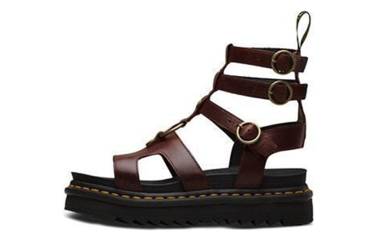 Римские сандалии Dr.Martens для женщин, Vintage Brown