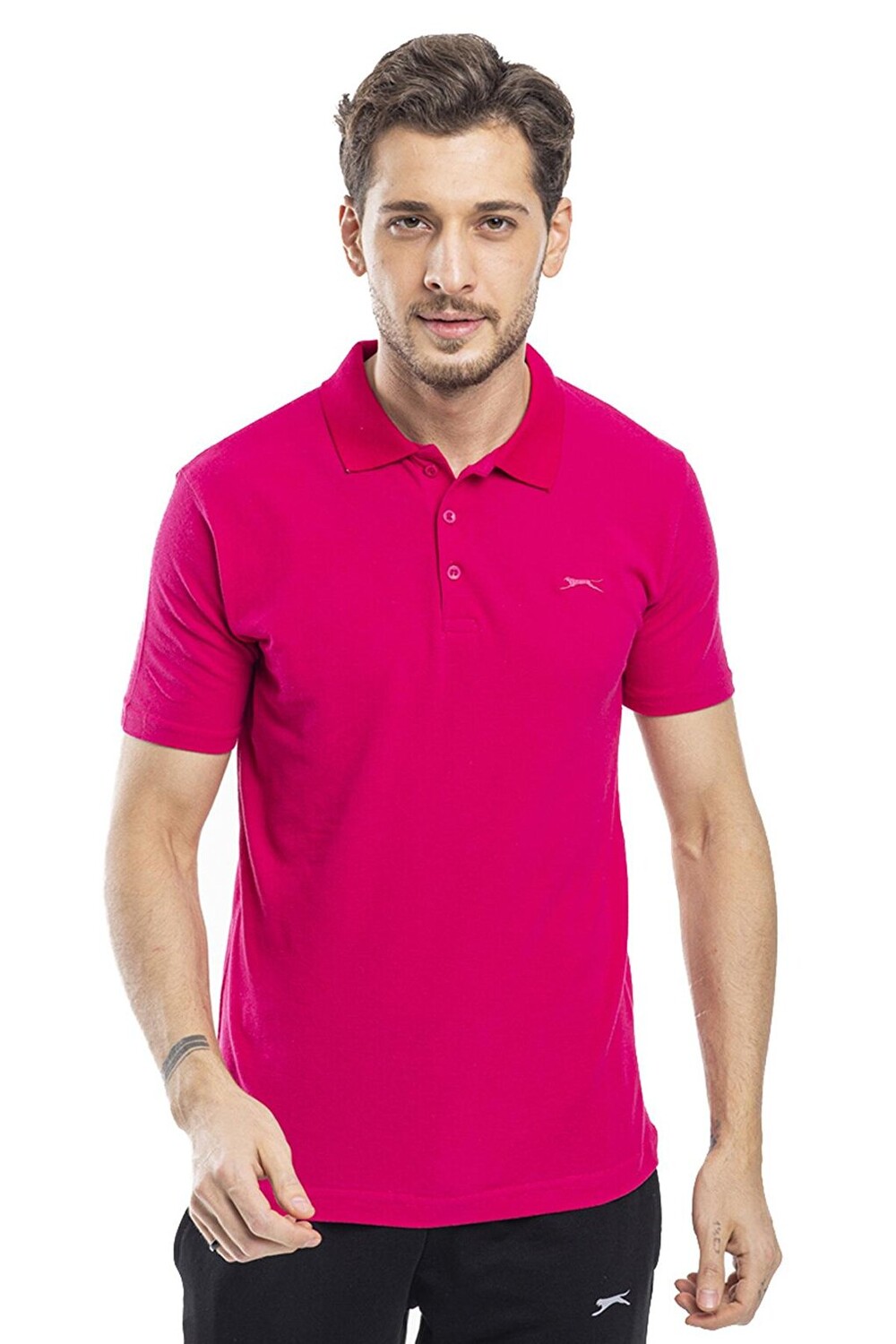 

Мужская футболка SOHO Фуксия SLAZENGER, Розовый, Мужская футболка SOHO Фуксия SLAZENGER