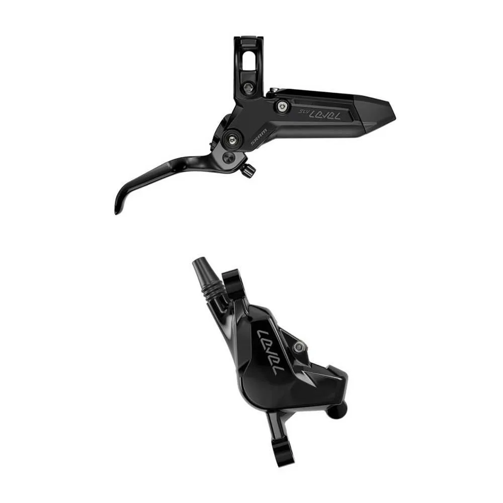 

Задний тормоз Sram Level SIlver Stealth 2P Hydraulic, серебряный
