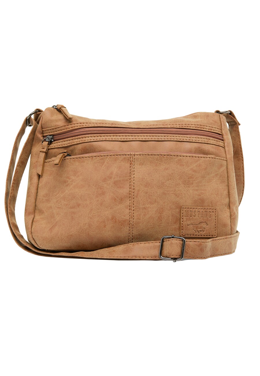 

Сумка через плечо MUSTANG, цвет Cognac/Light brown