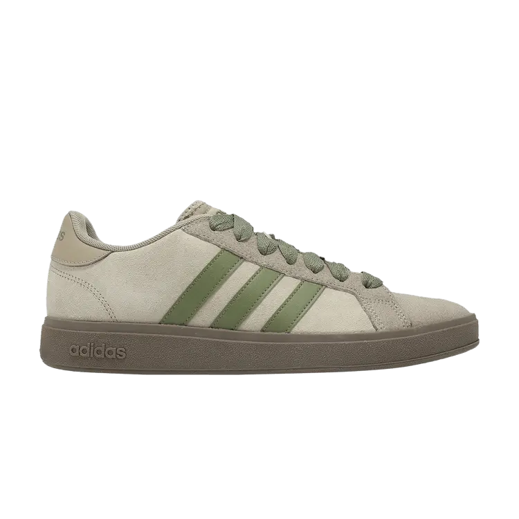 

Кроссовки adidas Grand Court Base 00s 'Blanch Cargo', зеленый