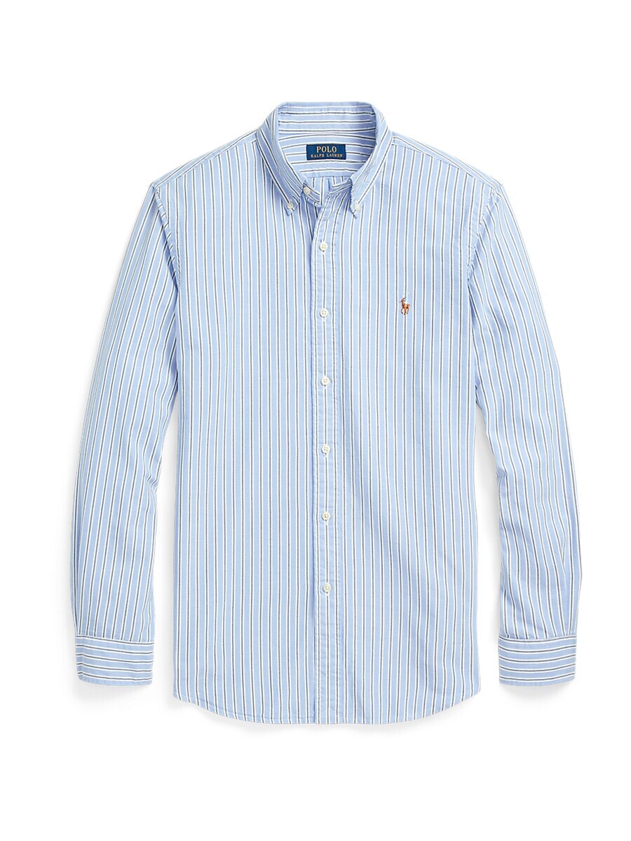 

Повседневная рубашка Polo Ralph Lauren Regular fit Button Up Shirt, цвет marine blue/light blue