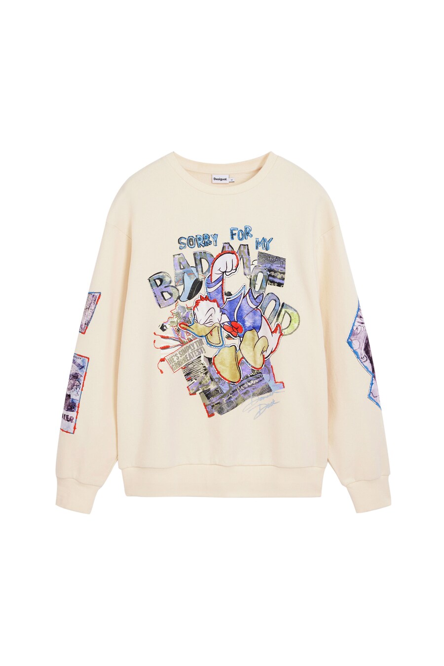 

Толстовка Desigual, экрю