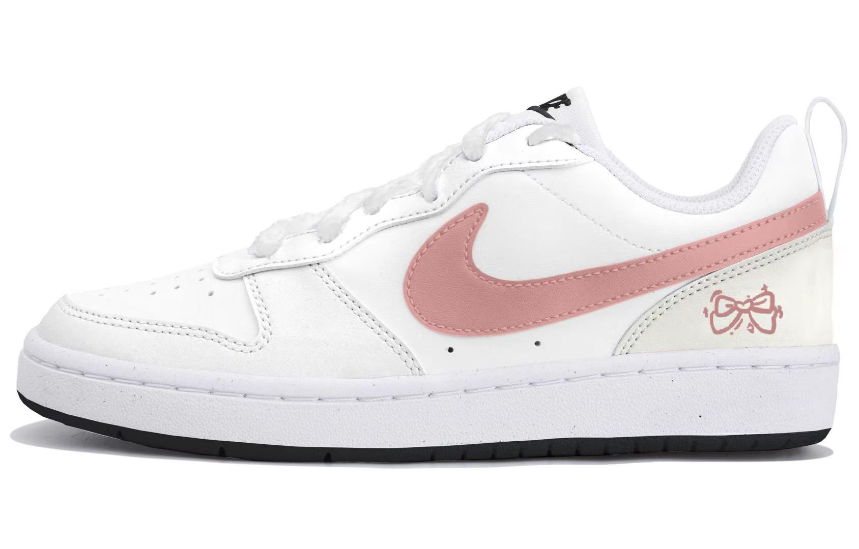 

Nike Кроссовки для скейтбординга Court Borough Pink Butterfly Dream Low top Kids' White/Pink
