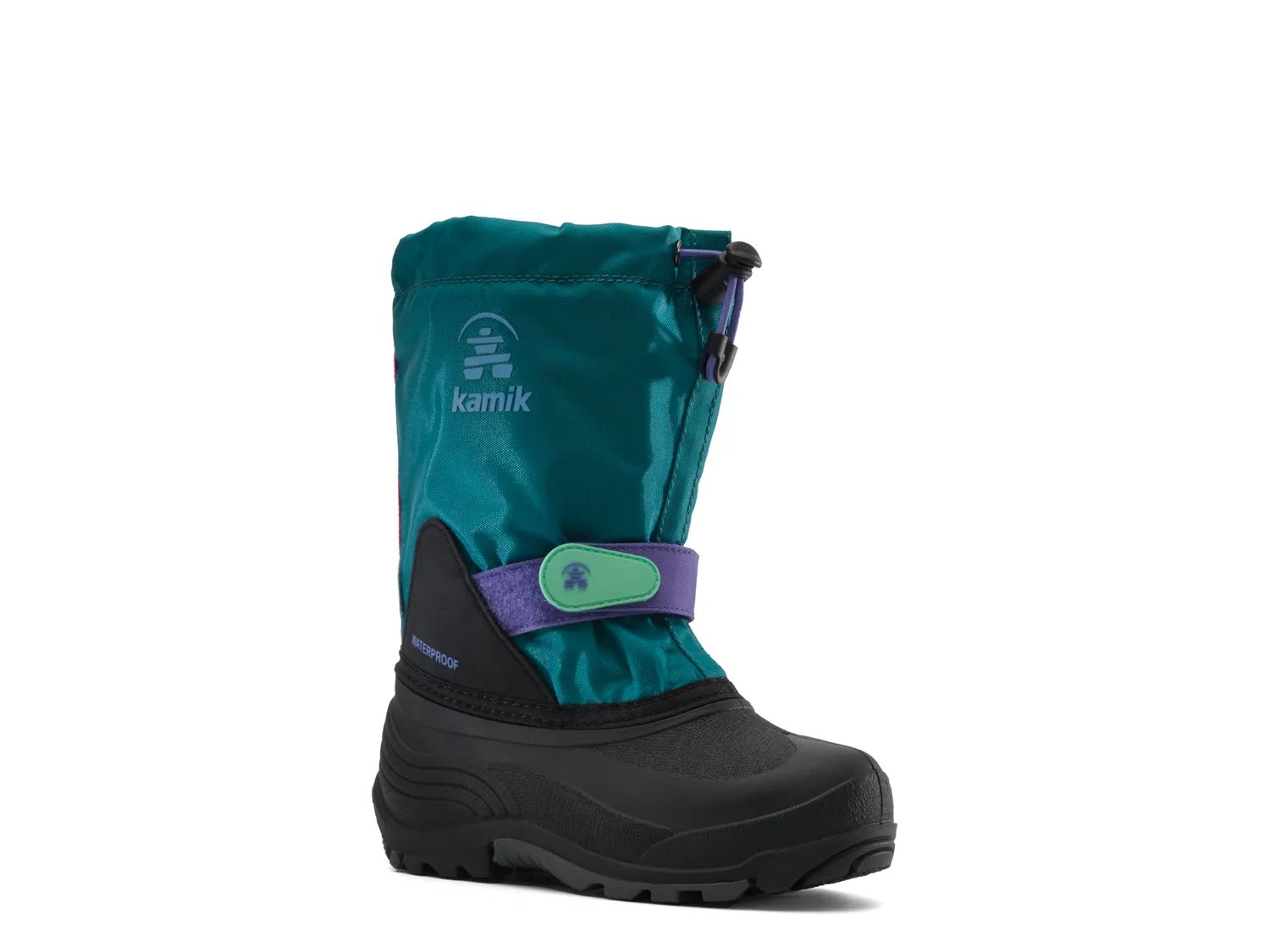 

Ботинки Kamik Waterbug Snow Boot - Kids', зеленый