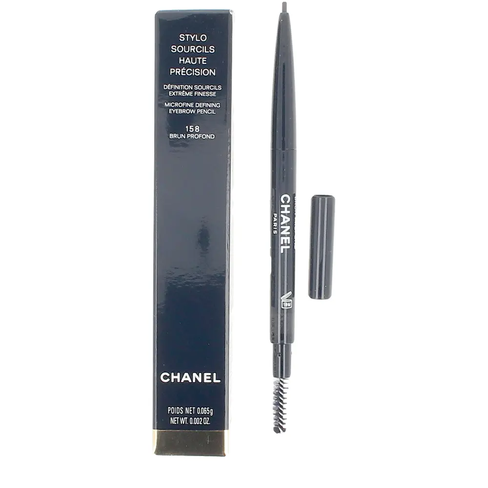 Карандаш для бровей Stylo sourcils lápiz de cejas alta precisión Chanel, цвет 158-brun profond, 0,65 гр. — фото 2